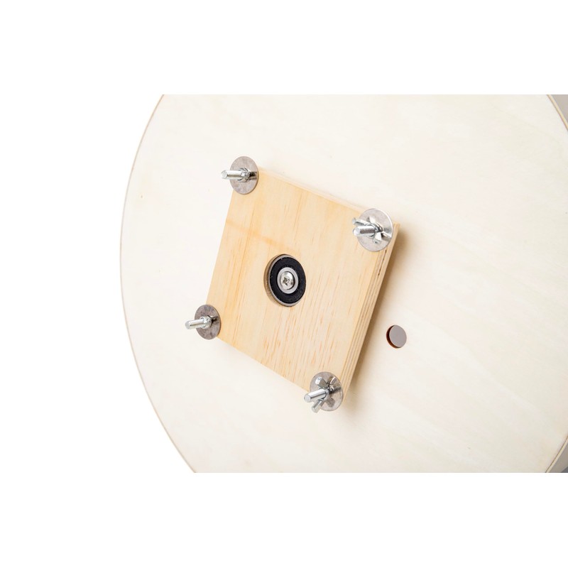 HJLSWXKQ 10inch Wall-Mount Silent Hamster Wheel, Wooden Small Animal Exercise