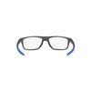 Oakley Men's OX8127 Pommel Rectangular Prescription Eyeglass Frames, Satin Grey