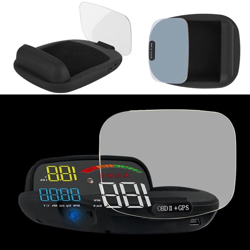 Large Screen Head Up Display Suitable for OBD and GPS