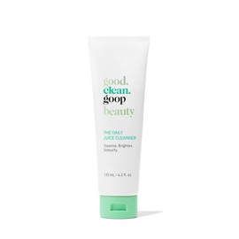 good.clean.goop- belleza The Daily Juice Cleanser | Limpiador facial espumoso para hidratar y limpiar la piel | Enzima de frutas,