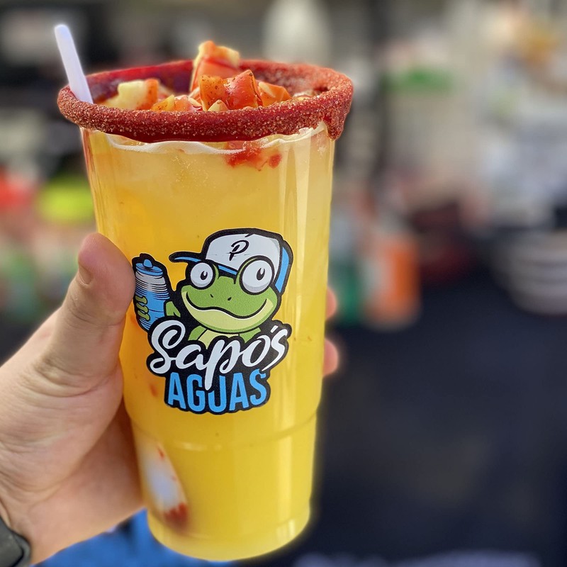 Sapo's Miches Chamoy Rim Rimming Paste Sauce Candy Dip for