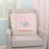 NoJo Under The Sea Whimsy Pink and Blue Narwhals Super