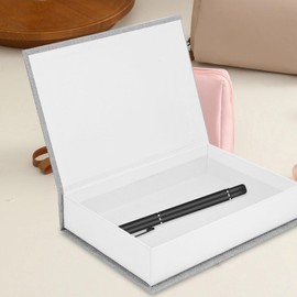 TOPBATHY 3pcs Decorative Book Boxes Vintage Faux Books Antique Fake Books for Farmhouse Coffee Table Bookshelf Display Decor B