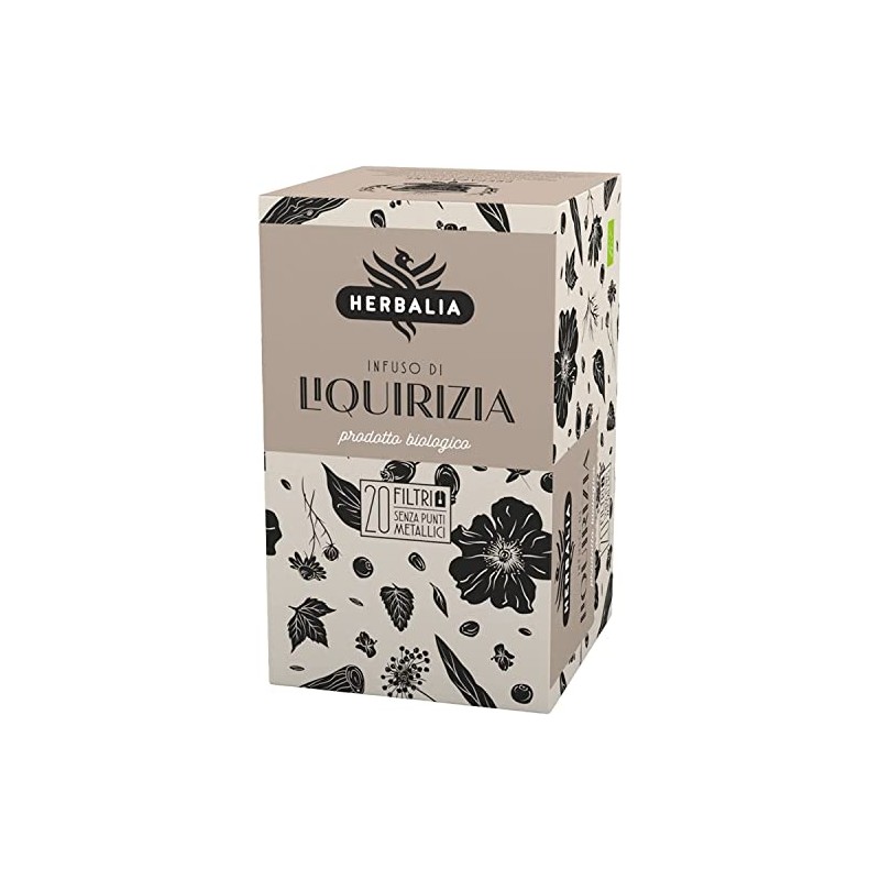HERBALIA - Licorice Root Infusion in Tea Bags, Licorice Root