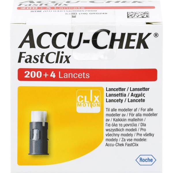 Roche ACCU-CHEK Fastclix Lanzetten, 204 St. Zubehör