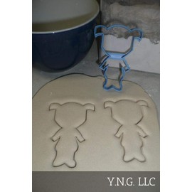 BOO LITTLE GIRL OUTLINE CARTOON CHARACTER FROM MONSTERS INC COOKIE CUTTER USA PR3221