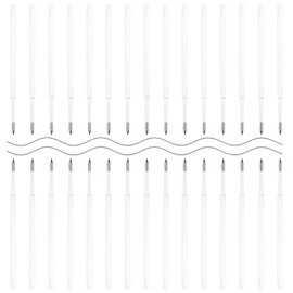 Big Fat Pen Refill 30pcs Black Ballpoint Refills - Smooth Writing, 1mm, Compatible with Heavy Weighted Fat Pen