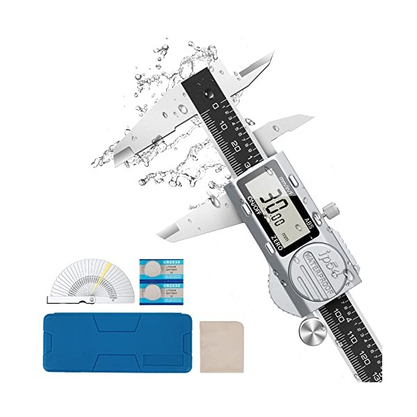 Housolution Housolution Digital Caliper, (ABS) Absolute Scale Caliper 6", IP54