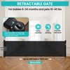 Upgrade 200 inch Extra Wide Retractable Baby Gates, 42 inch