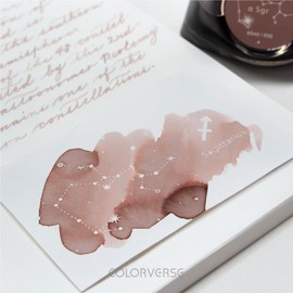 Colorverse Brown Fountain Pen Ink Bottle | α SGR | 65ml | Dye-Based | Project Series