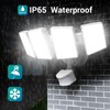 USTELLAR 100W 10000LM LED Security Lights Motion Sensor Outdoor, Remote