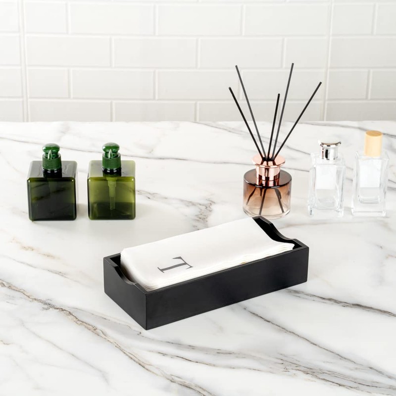 Restaurantware Luxenap 15.8 X 7.9 Inch Linen-Feel Guest Towels 50