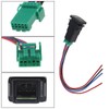 OTOTEC 2PCS Car Front Fog Light Switch Wiring 4-pin LED