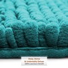 Clara Clark Chenille Bathroom Rugs, Ultra Soft Plush Shaggy Bath