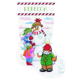 Design Works Crafts Cross Stitch Stocking Kit, Various
