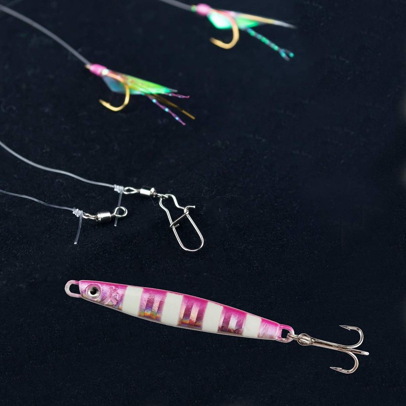 orurudo fishing gear chobild light + metal jig 9g jig