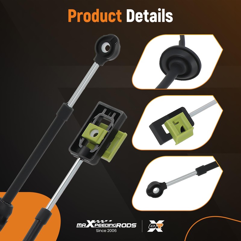 maXpeedingrods Automatic Transmission Shift Cable XC3Z7E395CA for Ford F250 F350