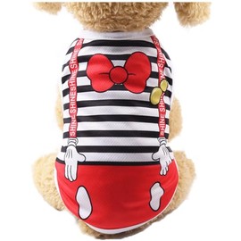 EyLuL Pet Cute Printed Shirts Puppy Cool Vest Tank Tops Clothes Breathable Comfy Soft Dog Outfits Small