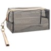 Clear Makeup Bag, Small Clear Toiletry Bag for Travel, Cosmetic