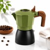Double-valve Moka Pot Aluminum Coffee Kettle for Home Brewing –