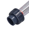 Plastic Tube Liquid Flowmeter High Accuracy Large Range Acid Alkali