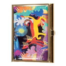 Fridolin 18176"Rosina Wachtmeister Wonderland" Business Card Case