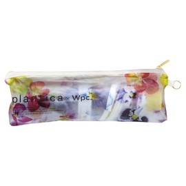 PLV001-029-002 Plastic Umbrella Folding Vinyl Umbrella Plastic, Mini, Purple, Ribs, 19.7 inches (50 cm), Women's, Fiberglass, Floral, Cute, Stylish, Women's, 2024