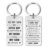 Son Gifts - Son Birthday Keychain from Mom - Gift