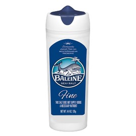 La Baleine Fine Sea Salt Shaker, 4.4 Oz