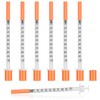 1cc Syringe 27G 1/2" 13mm, U-100 1ml Lab Syringes, Pack