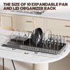 Pull Out Pots and Pans Organizer Under Cabinet, Expandable Sliding