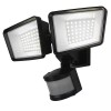 Patriot Lighting Black LED Solar Dual Head Motion Sensor Outdoor