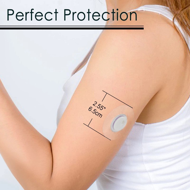 Libre 3 Sensor Covers 100% Waterproof Adhesive Patches Stay Sweatproof
