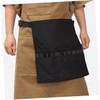 SAFIGLE Classic Black Hairdressing Apron with Adjustable Straps Essential Tool