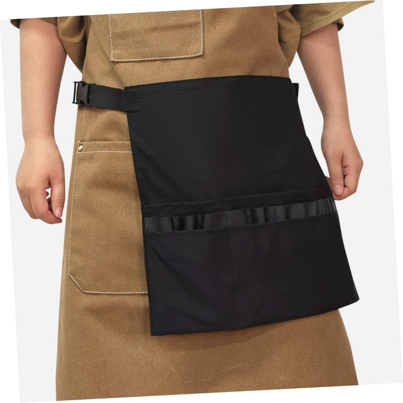 SAFIGLE Classic Black Hairdressing Apron with Adjustable Straps Essential Tool