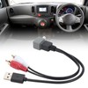 Car Radio USB Port Retention Cable USB Input Adapter Replacement