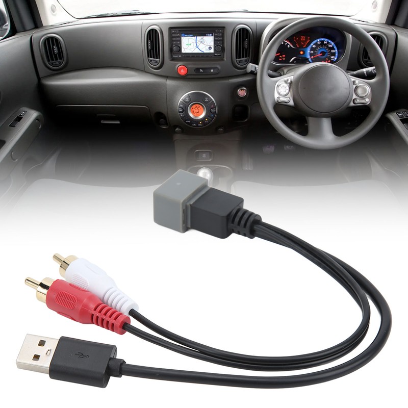 Car Radio USB Port Retention Cable USB Input Adapter Replacement
