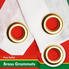 UD_G128 10 Pack: Bolivia Flag  3x5 Ft  LiteWeave Pro Series Printed 150D Polyester  Country Flag, Indoor/Outdoor, Vibrant Colors