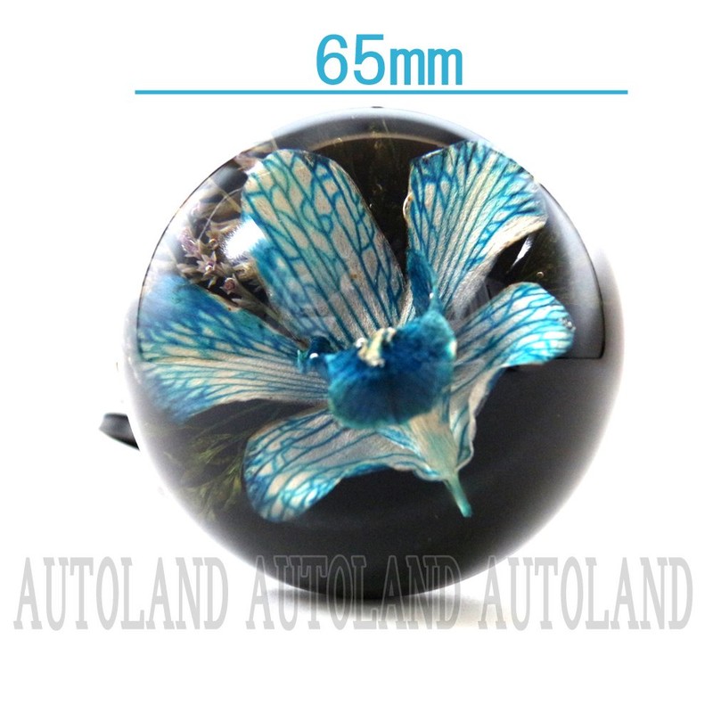 Auto Land Underwater Flower Handle Spinner Blue Steering Spinner Knob