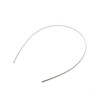 Vingtaine HK-266 Metal Twist Headband Hair Accessory Thin Simple, sliver