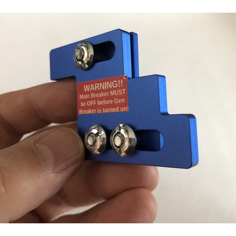 GenSafety Generator Breaker Panel Interlock Kit for GE 100 Amp