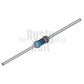 The Rusty Bolt Shop Resistors - 1/4 w (0.25 watt) - 560 ohm - 1% Tolerance - Metal Film - New - 10
