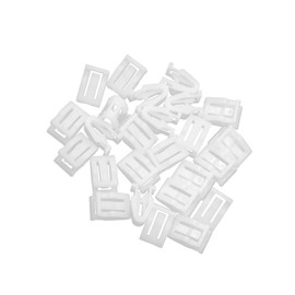 Motoforti 25 Pcs Universal White Car Plastic Retainer Console Panel Clip Fastener Rivets Long-Lasting