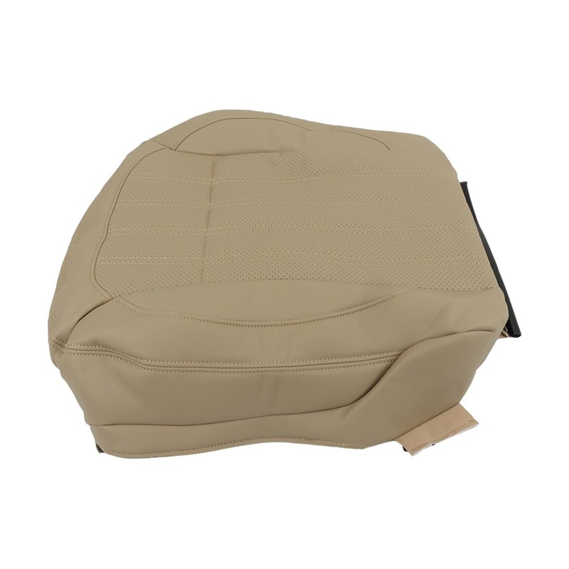 ANTUKO Driver Bottom Leather Seat Cover Tan Replacement for 2013-2016