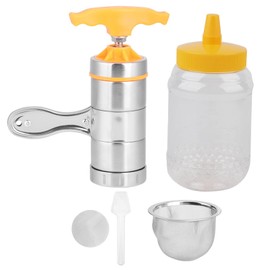 Harvesting Beekeeping Starter Tool Kit Set Equipment Filter Double Bee Sieve Honey Debris Strainer Beekeeping Press Machine Honey Extractor Beekeeping Stainless