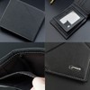 Cartera para Hombre - Billeteras para Hombre Piel con Cremallera,