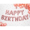 Generique Birthday Balloons Foil Balloons 13 Pieces Pink