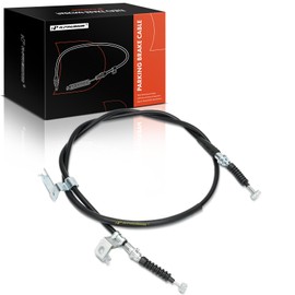 A-Premium Rear Driver Side Parking Brake Cable Assembly Compatible with Mazda Models: Protege 2001-2003, Protege5 2002-2003 - Replace# GE7C44420D