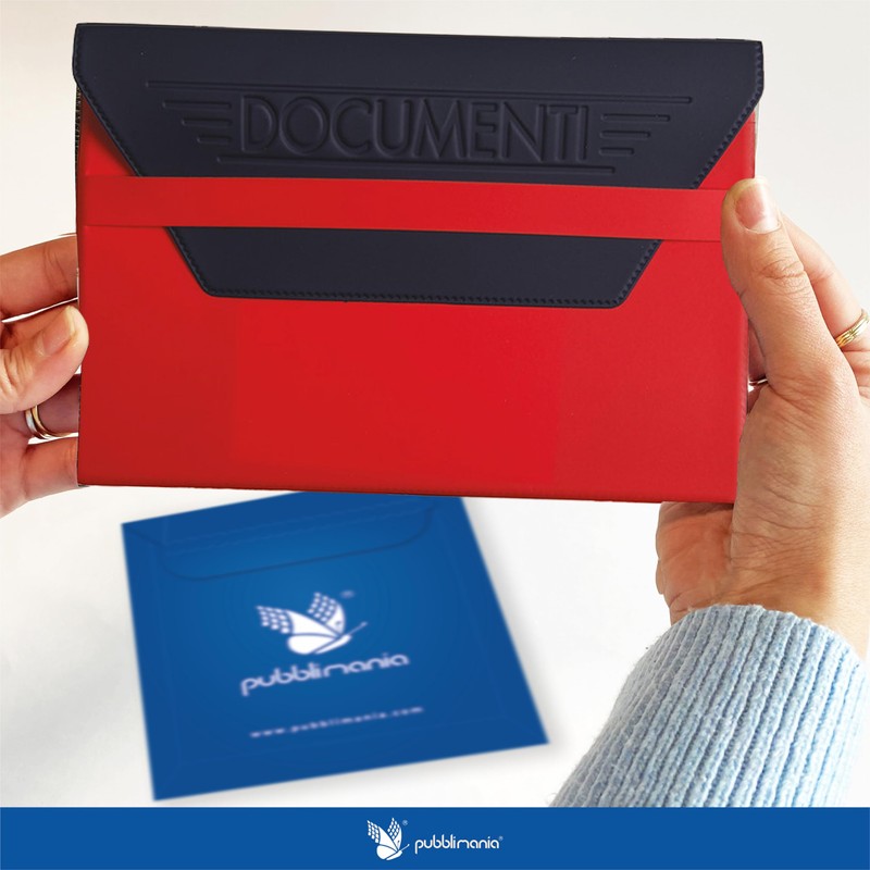 pubblimania Document Bag for Car Motorcycle Scooter Quad Tam with