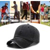 Men's Chef Baseball Cap Embroidered Adjustable Washed Dad Hat Snapback